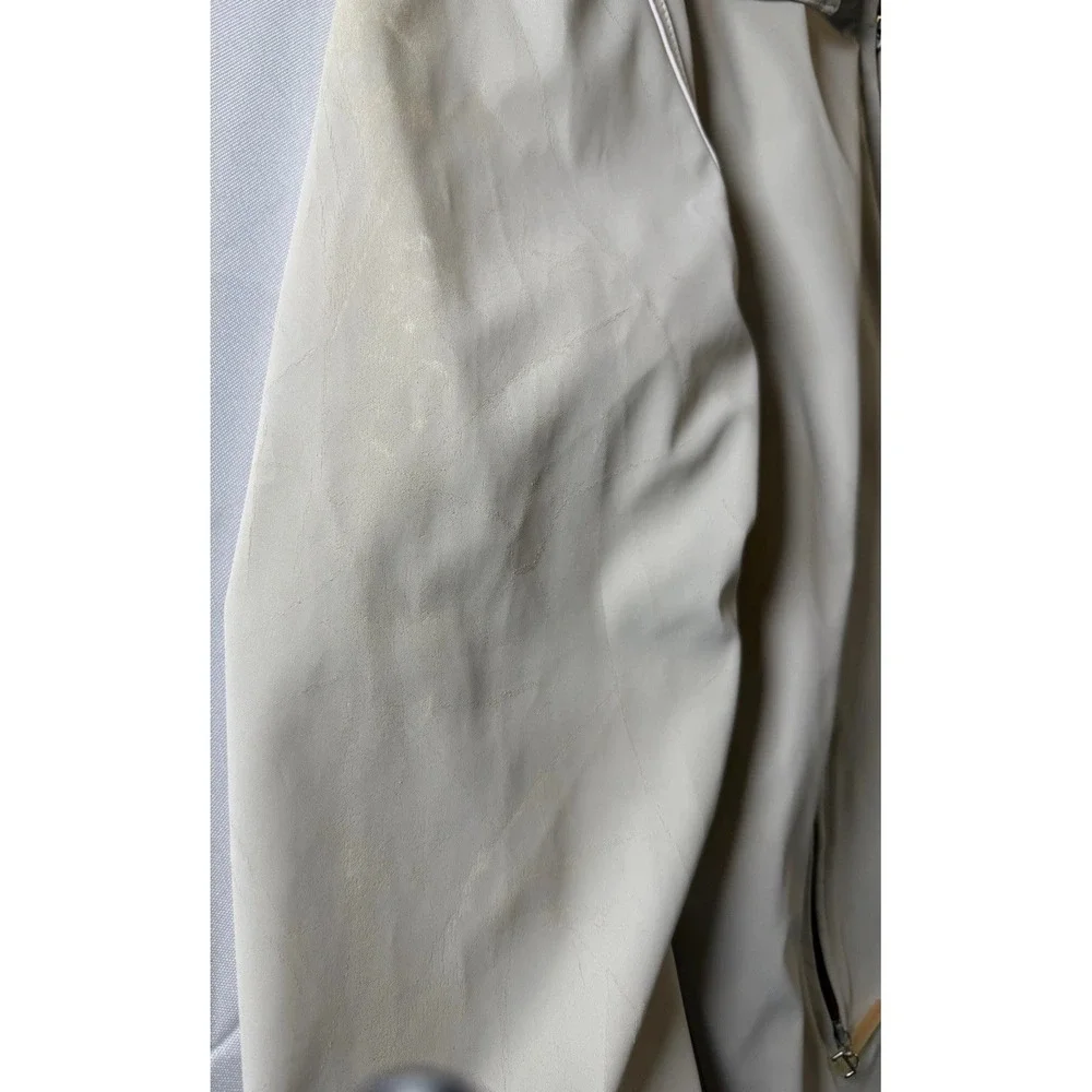 Weatherproof Vintage Women's Hooded Rain Jacket beig Polyurethane‎ large
